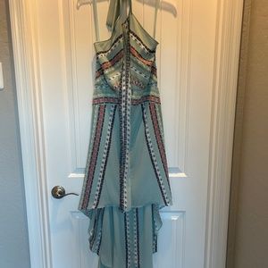 BCBG MULTI COLOR SUNDRESS